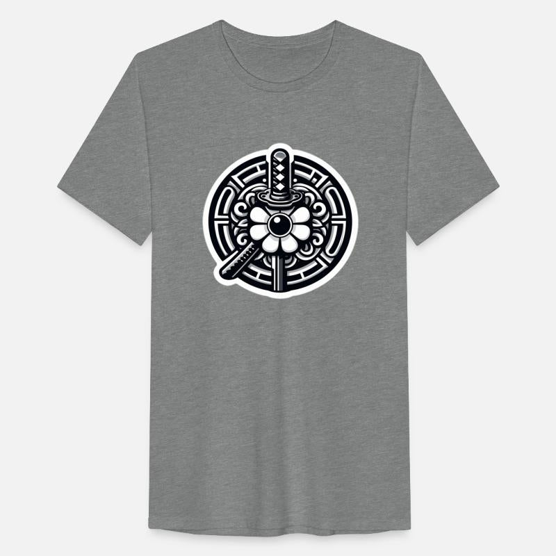 Tsuba Japanese Design Sword Katana Hand Gaurd