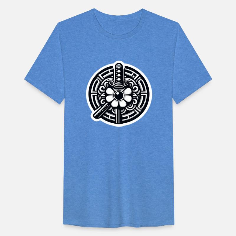 Tsuba Japanese Design Sword Katana Hand Gaurd