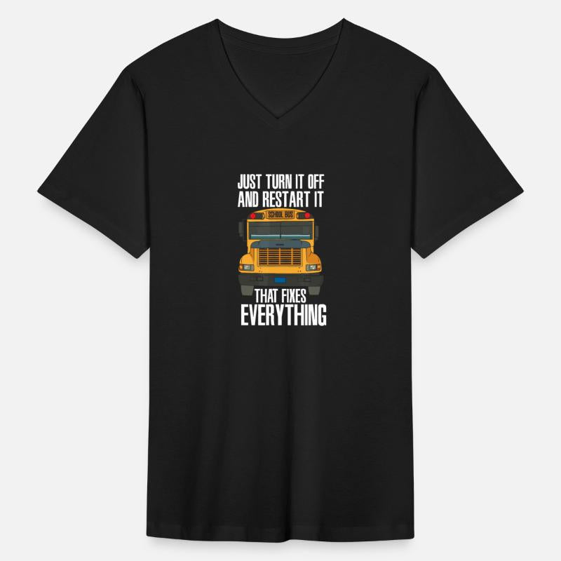 Turn It Off And Restart Funny School Bus Driver Ap