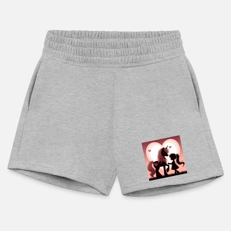 Unicorn and Girl Silhouette