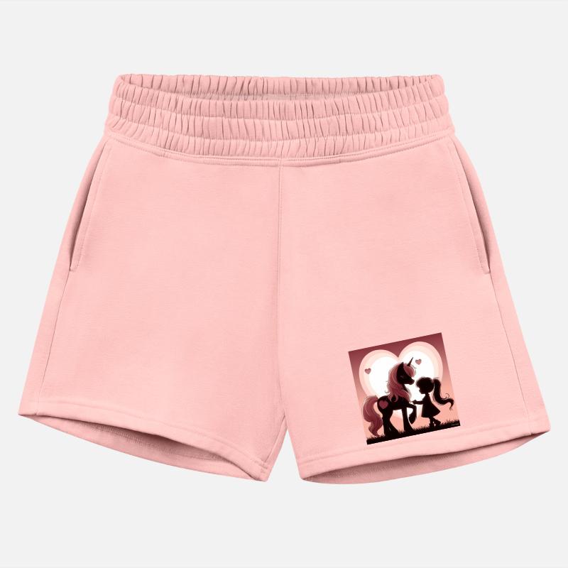 Unicorn and Girl Silhouette