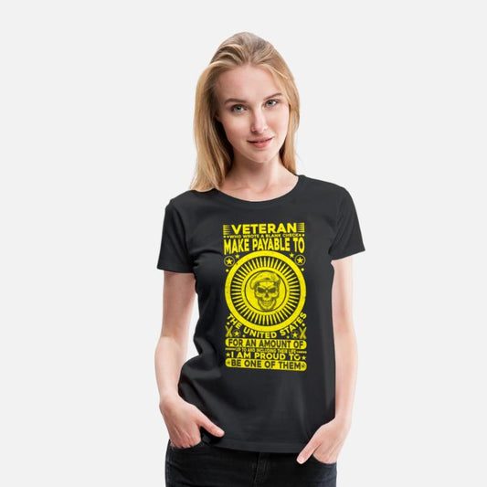 veteran who wrote a blank check make payable