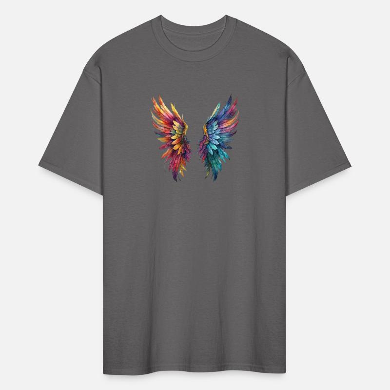 Vibrant Symmetrical Wings Displaying Colorful Wing