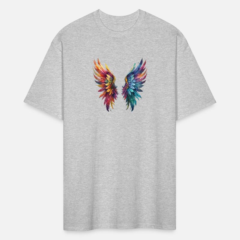 Vibrant Symmetrical Wings Displaying Colorful Wing