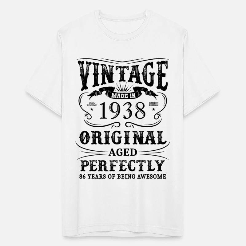 Vintage Made In 1938 86 Years Of Being Awesome