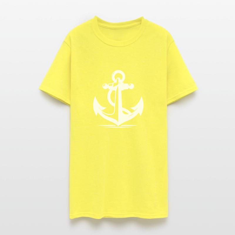 Vintage Old Anchor With Thick Rope