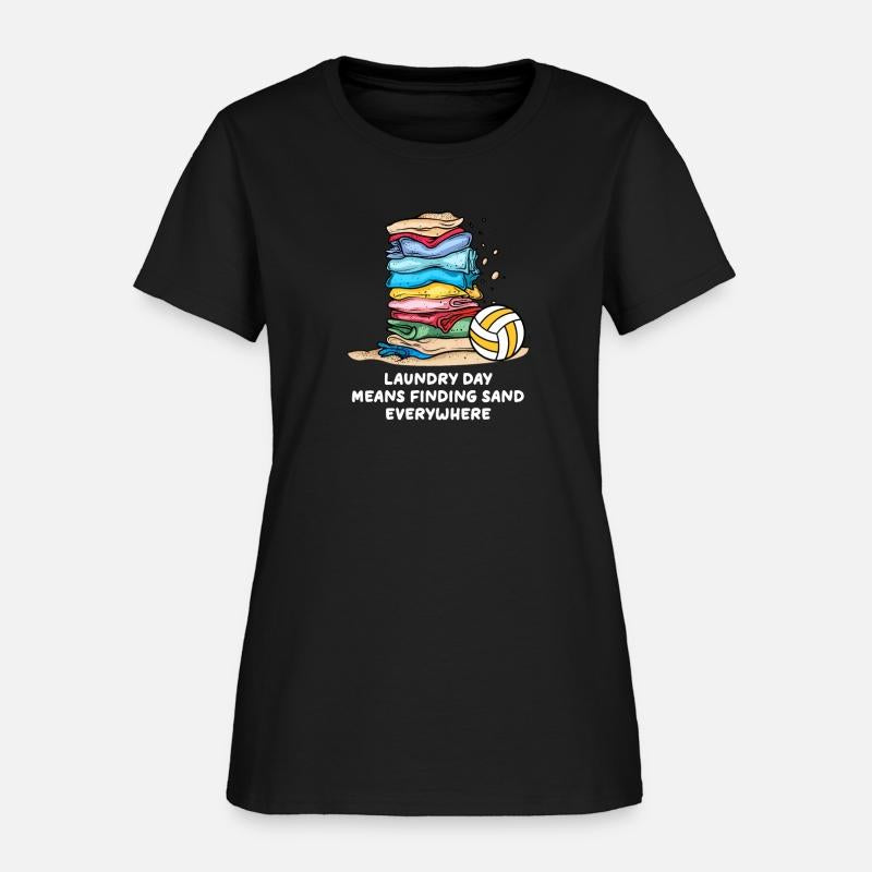 Volleyball Mom Laundry Day Finding Sand Everywhere