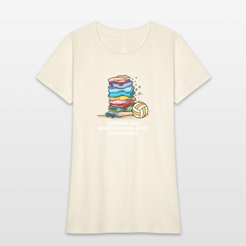 Volleyball Mom Laundry Day Finding Sand Everywhere