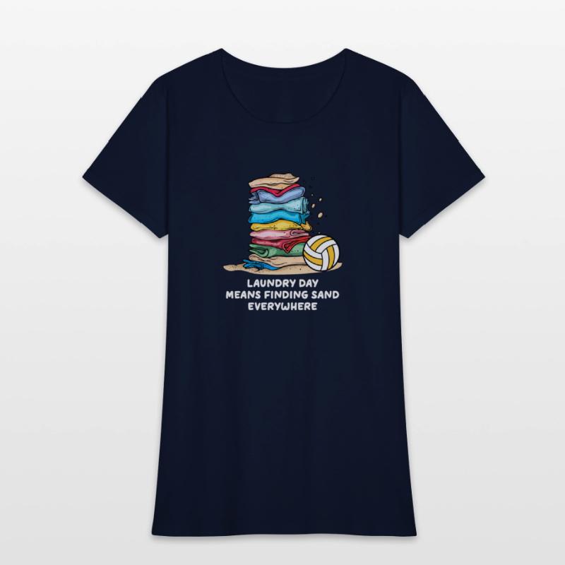 Volleyball Mom Laundry Day Finding Sand Everywhere