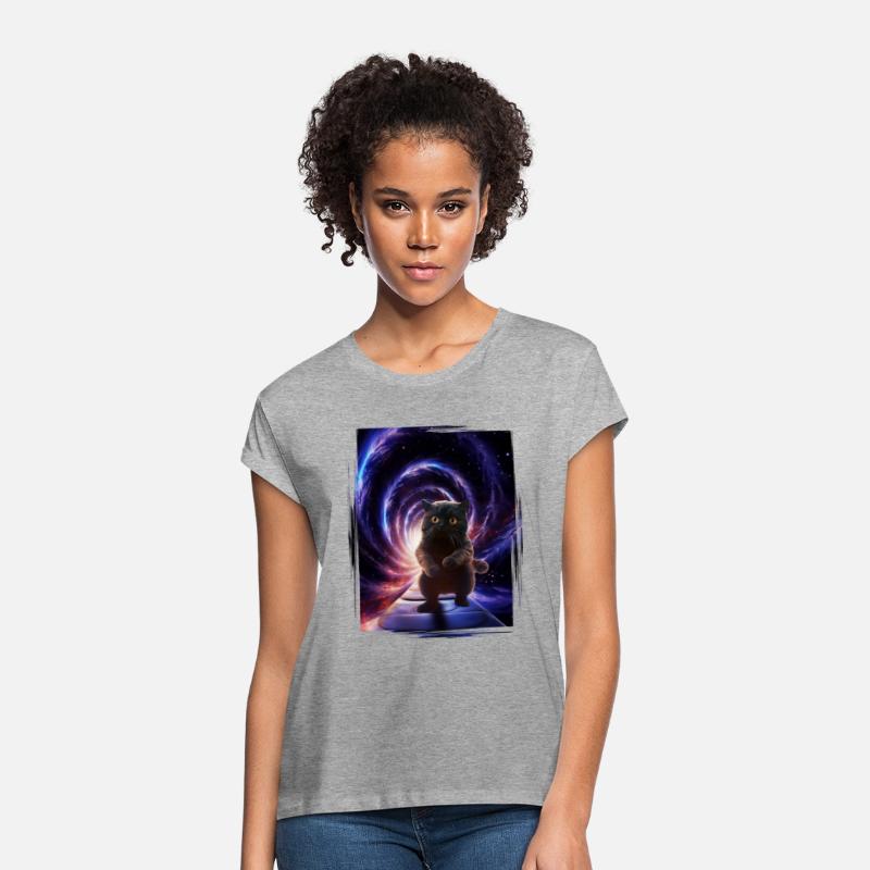 Walking Cat Kitten Lover Mysterious Gate Alien Cat