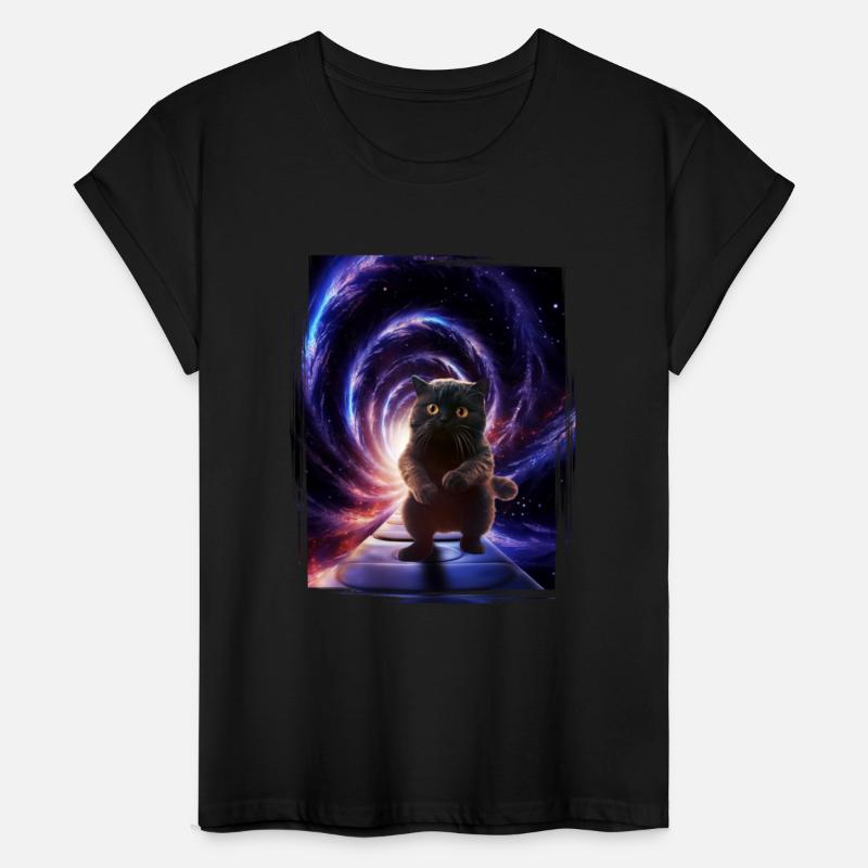 Walking Cat Kitten Lover Mysterious Gate Alien Cat