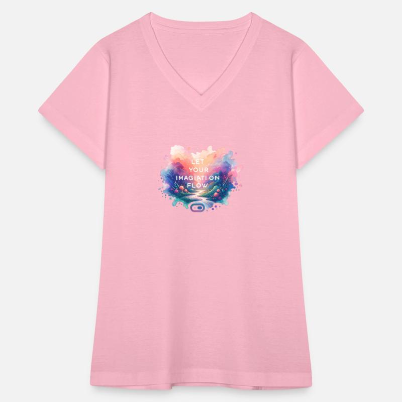 Watercolor Painting,Let Your Imagination Flow.