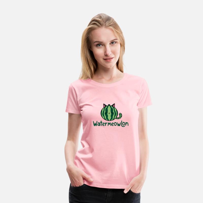 Watermeowlon Cute Cat Watermelon Mashup