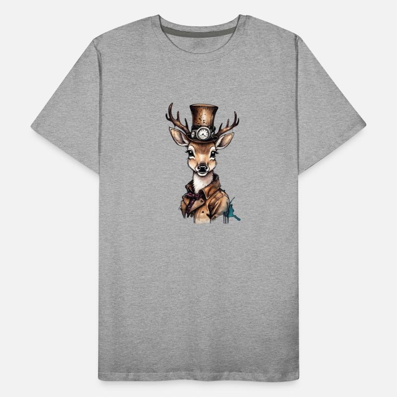 Well-dressed cute deer