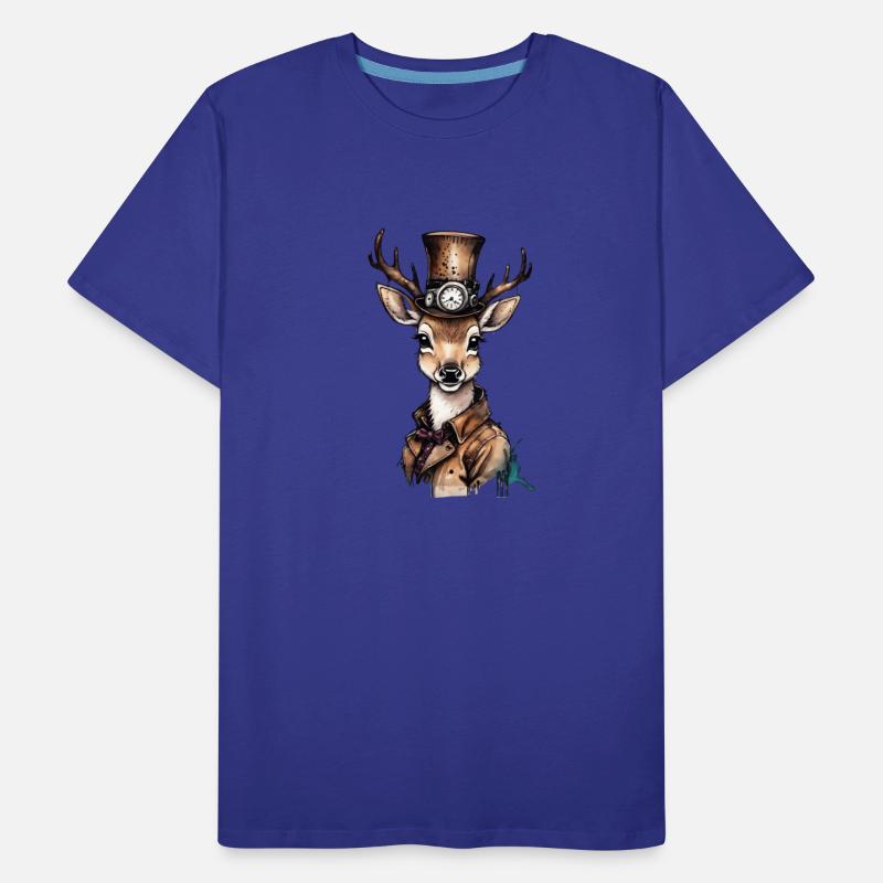 Well-dressed cute deer