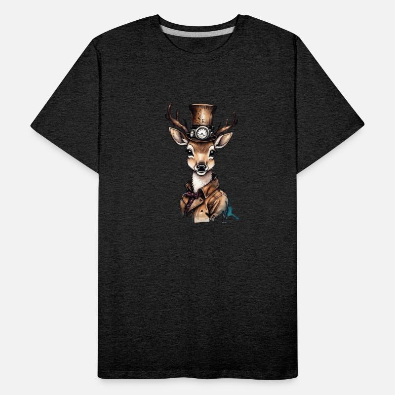 Well-dressed cute deer