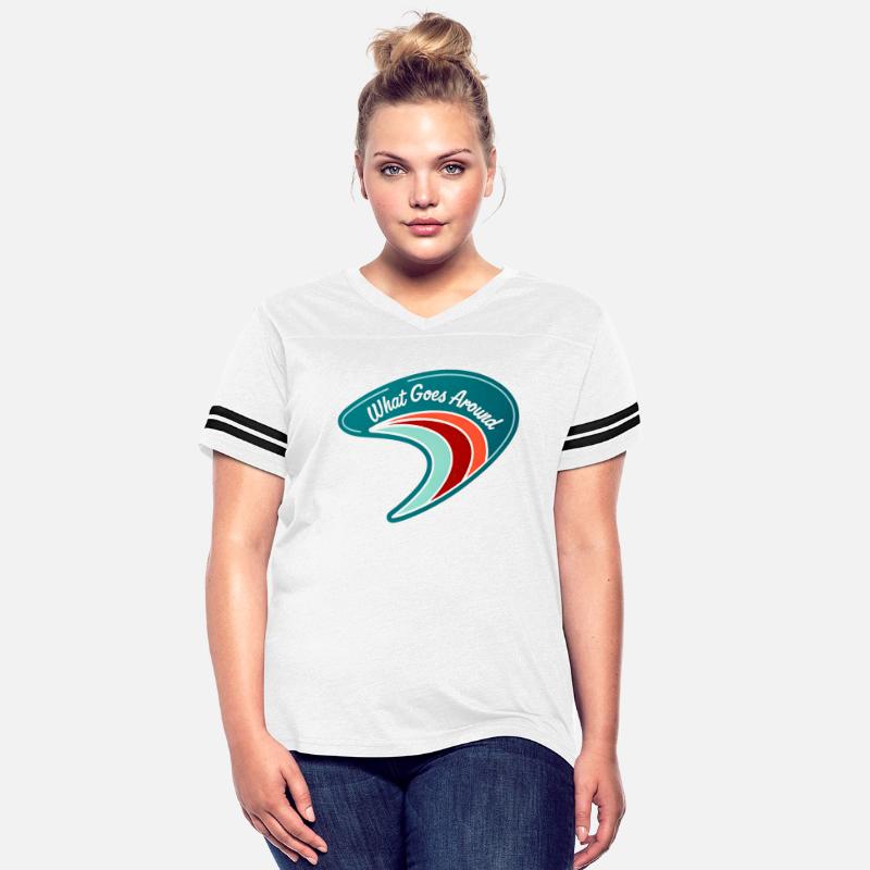 What Goes Around Boomerang Shape Retro 50s