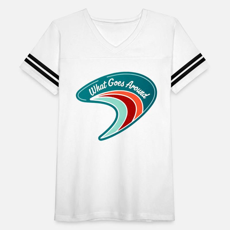 What Goes Around Boomerang Shape Retro 50s