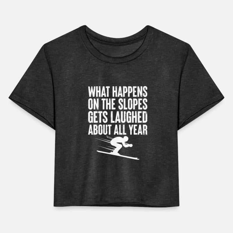 What Happens On The Slopes Get Laughed, Skiing