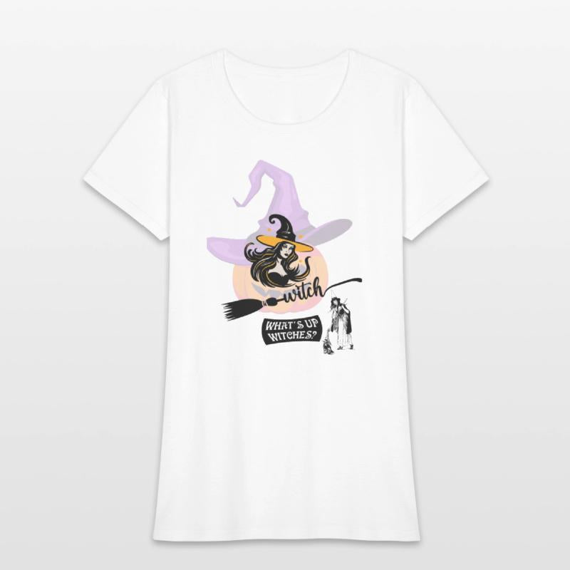 WITCH T-shirt design (halloween)