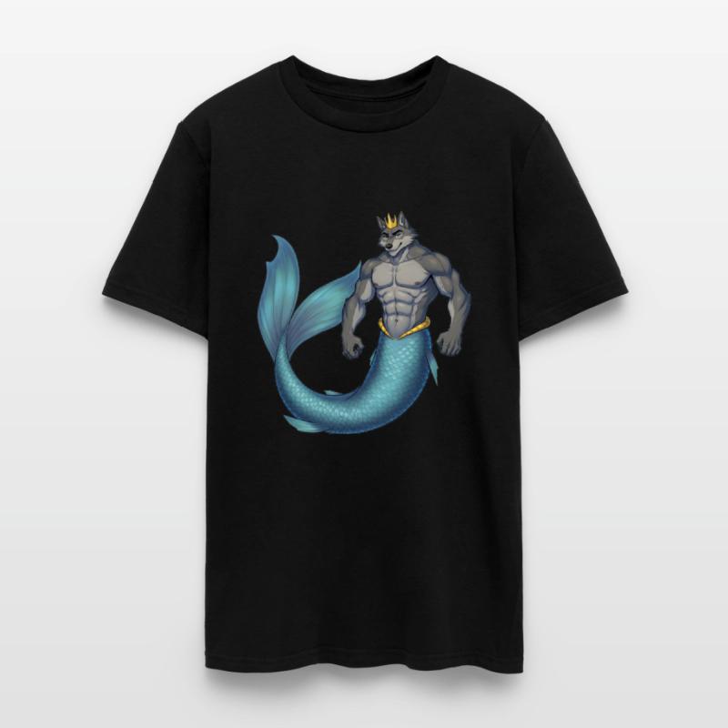 Wolf mermaid king