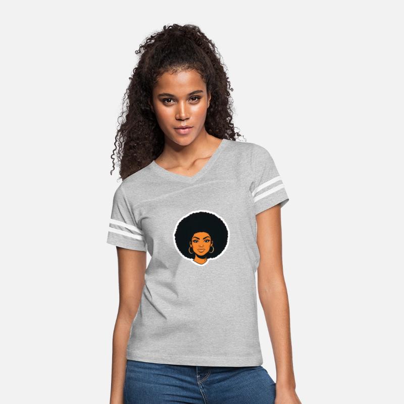 Woman With Afro