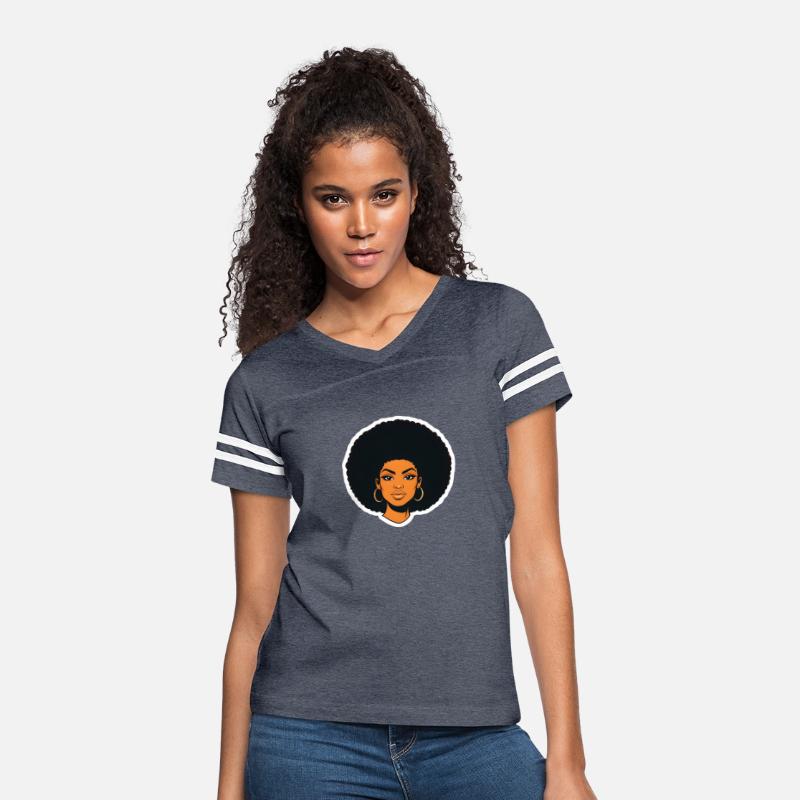 Woman With Afro