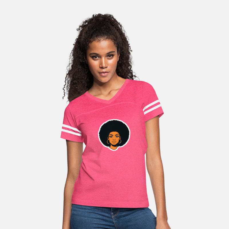 Woman With Afro