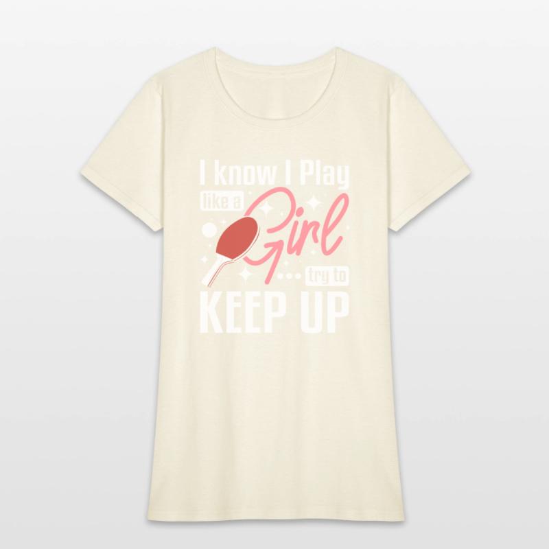 Women Play Ping pong like a girl