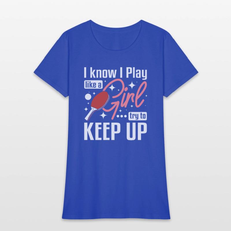 Women Play Ping pong like a girl