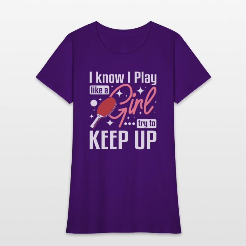 Women Play Ping pong like a girl