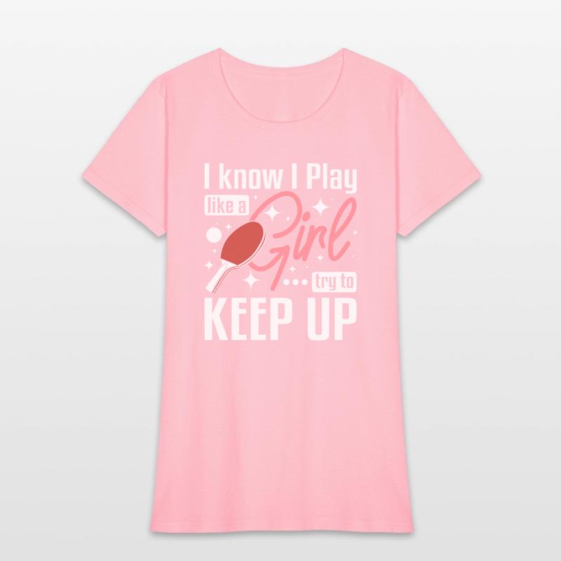 Women Play Ping pong like a girl