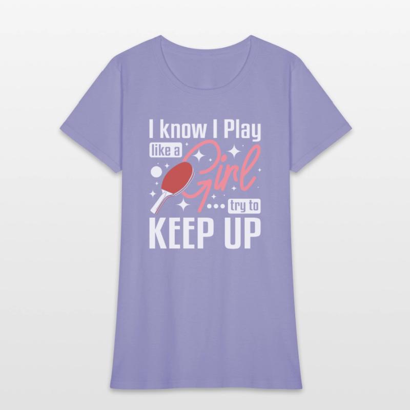 Women Play Ping pong like a girl