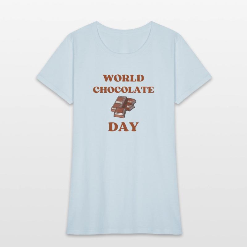World Chocolate Day T-Shirt, Fun World Chocolate