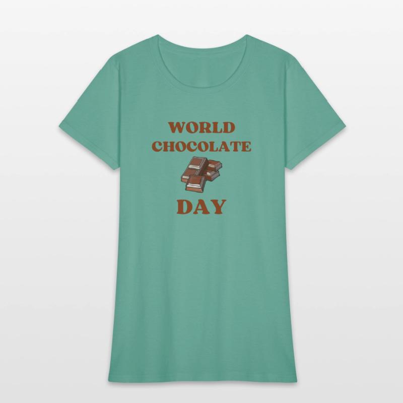 World Chocolate Day T-Shirt, Fun World Chocolate