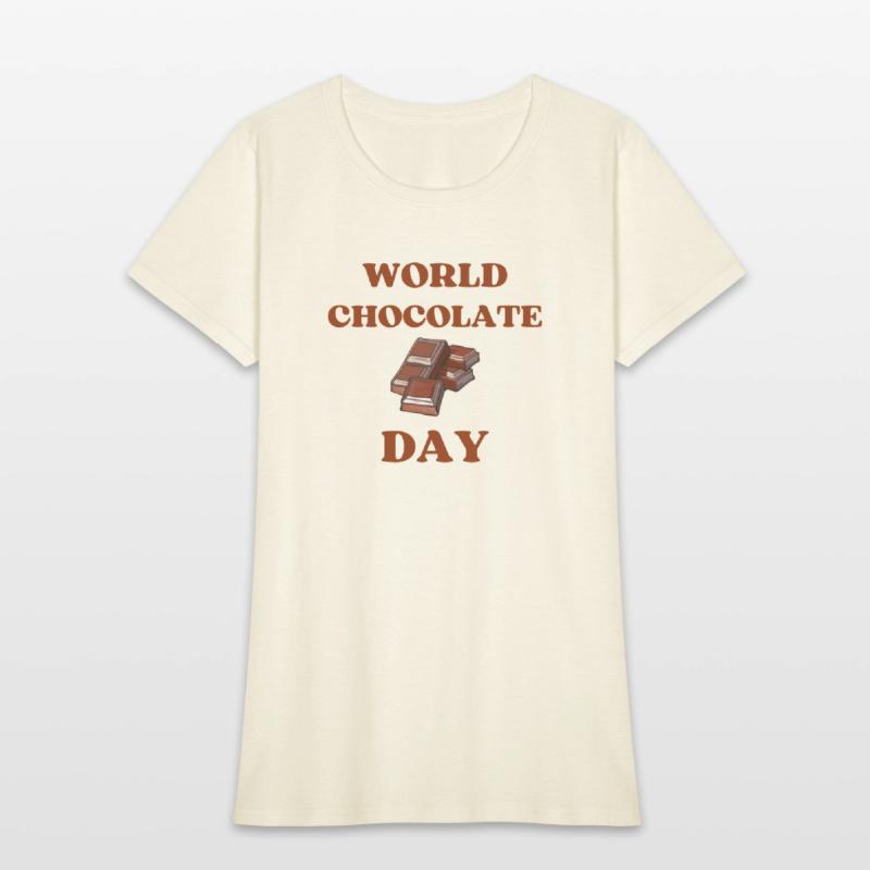 World Chocolate Day T-Shirt, Fun World Chocolate