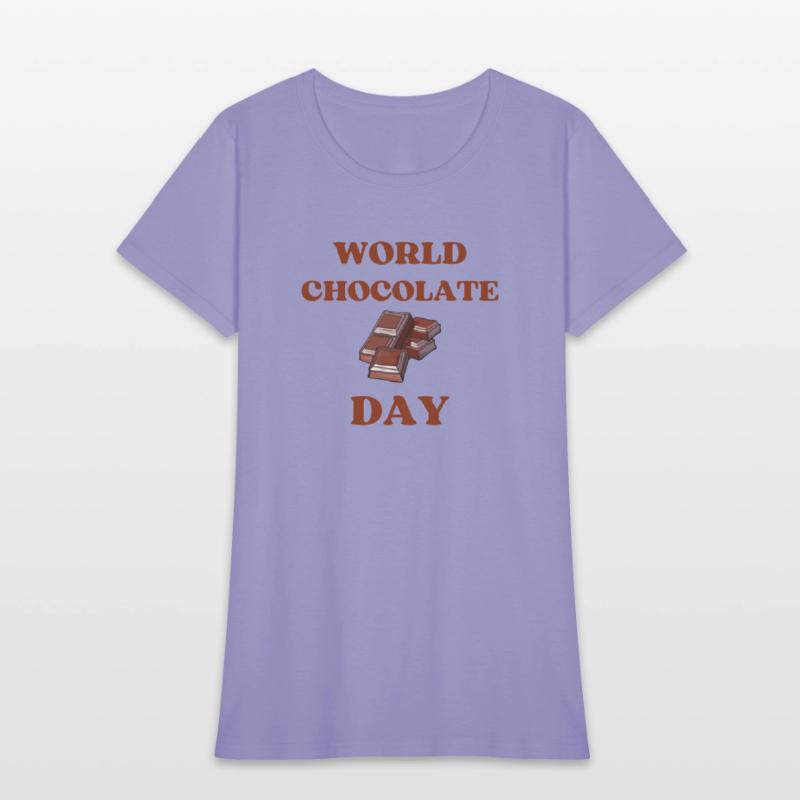 World Chocolate Day T-Shirt, Fun World Chocolate