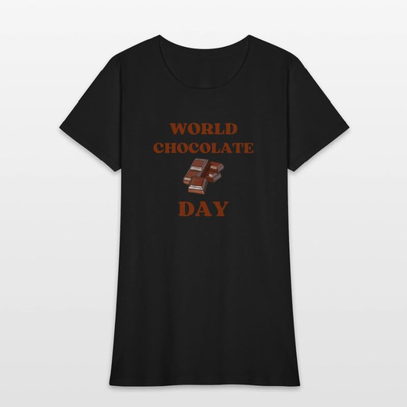 World Chocolate Day T-Shirt, Fun World Chocolate