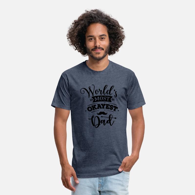 World s most okayest dad T-shirt Design