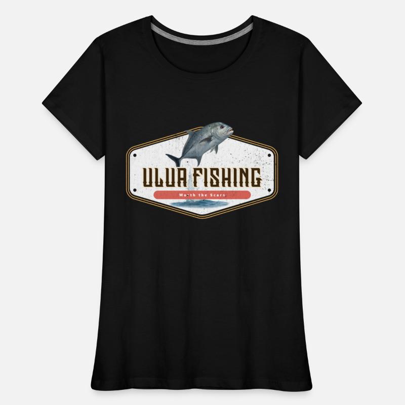 Worth The Scars, Ulua Fish Fishing Fisherman Funny