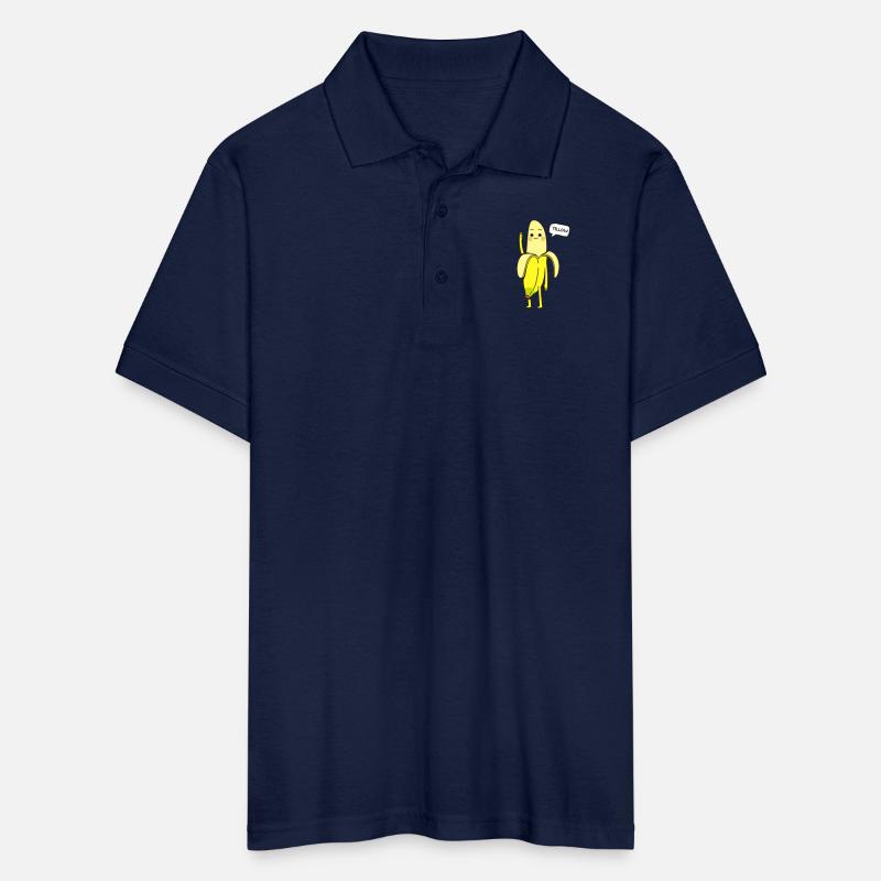 Yellow Fruit Says Hello Funny Banana Greeting Cute