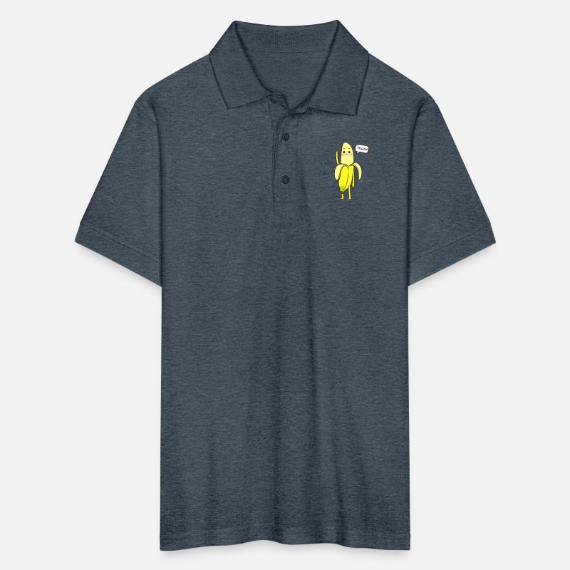 Yellow Fruit Says Hello Funny Banana Greeting Cute