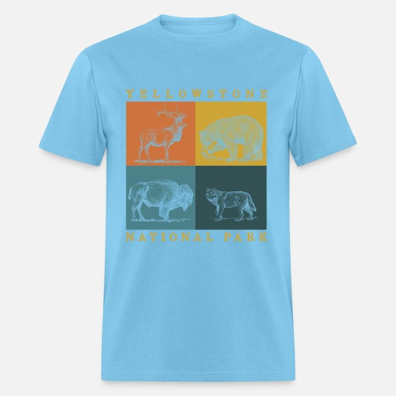 Yellowstone National Park Elk Bison Wolf Bear