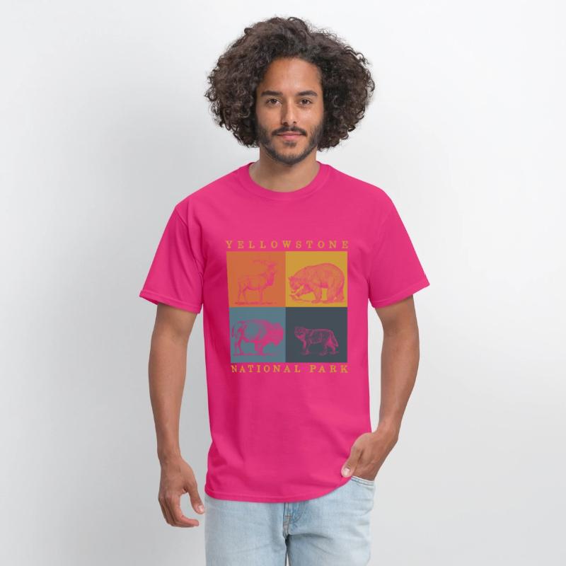 Yellowstone National Park Elk Bison Wolf Bear