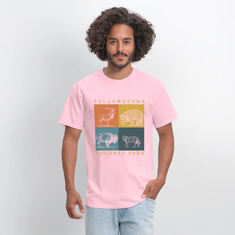 Yellowstone National Park Elk Bison Wolf Bear