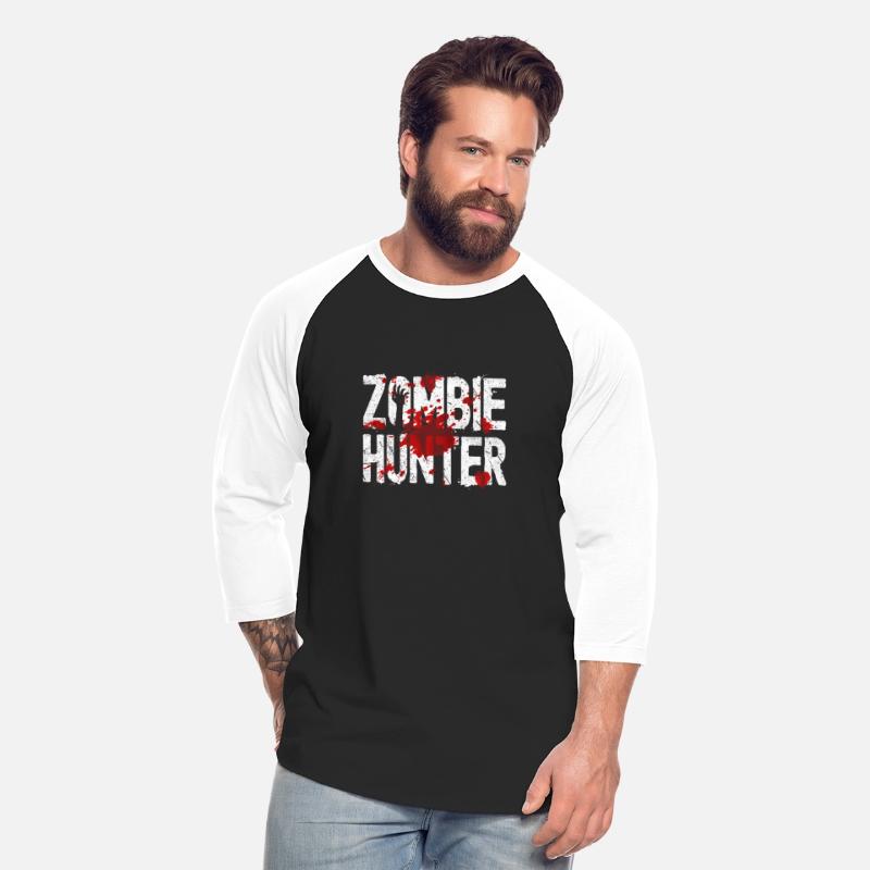 Zombie Hunter Creepy Scary Blood Splatter Zombies